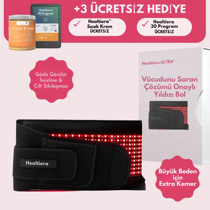 Healthierly Tricore Teknolojisiyle Güçlendirilmiş Yağ Yakma Kemeri!
