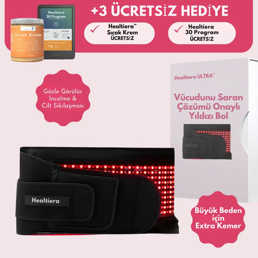 Healthierly Tricore Teknolojisiyle Güçlendirilmiş Yağ Yakma Kemeri!